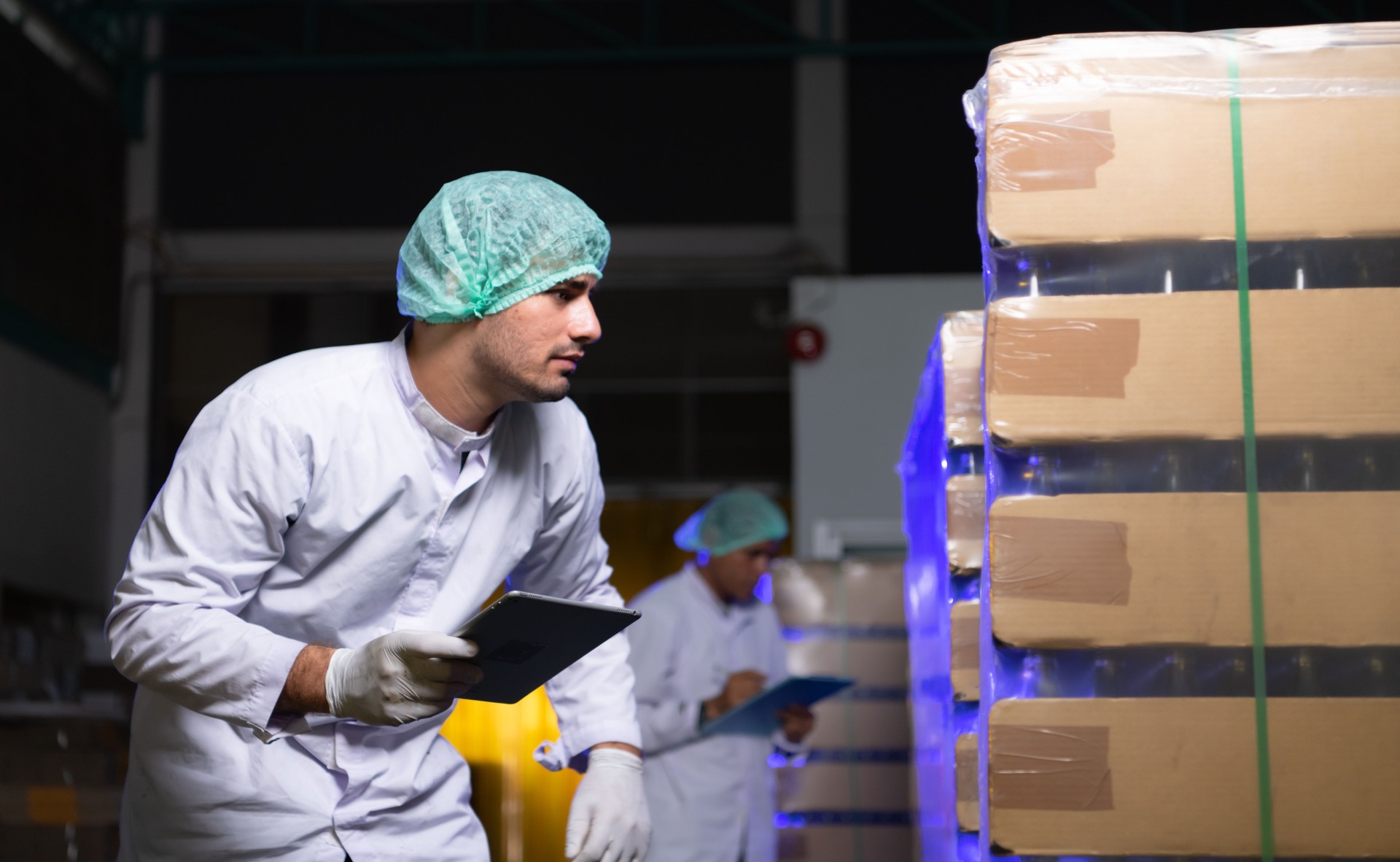 Scientists are verifying that the products that come into the factory are effective